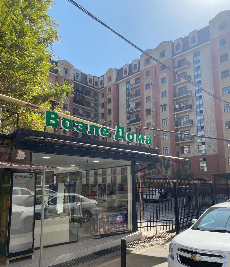 Spacious Apartment In New Building, Near The City Center And Airport 塔什干 外观 照片